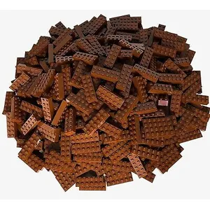 LEGO® Briques 2x6 Marron Rouge - 2456 NOUVEAU ! Quantité 100x pas cher