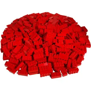 LEGO® Briques 2x4 Rouge - 3001 NOUVEAU  Quantité 100x