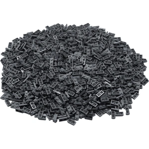 LEGO® 1x2 Panneaux de construction Gris foncé - 3023 NOUVEAU ! Quantit... pas cher