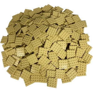 LEGO® 4x4 Panneaux de construction Beige clair - 3031 NOUVEAU ! Quanti... pas cher