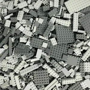 LEGO® Briques spéciales Mélange gris clair gris foncé NOUVEAU Quantit...Vendu parkaufland