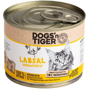 6 x 200g de nourriture humide Dogs’n Tiger Senior Labsal poulet pas cher