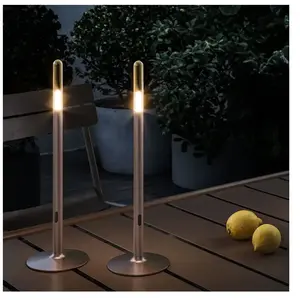 IP44.DE glim Lampe de table LED sur batterie, avec variateur, 93910-BB...