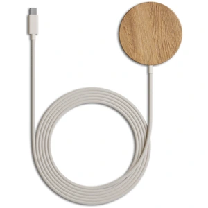 Chargeur induction WOODCESSORIES MagPad MagSafe chene pas cher