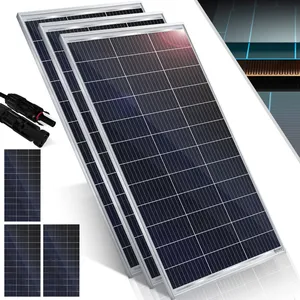 Kesser - Panneau solaire monocristallin, Panneau solaire - 18 v pour b... pas cher