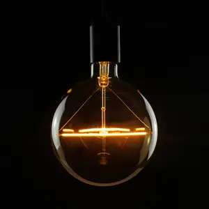 Segula E27 5W ampoule globe LED Ø15cm vintage or 1.900K pas cher