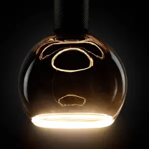 Comparateur de prix : SEGULA Ampoule globe LED Floating, E27 noir G150 4 W 922 dim