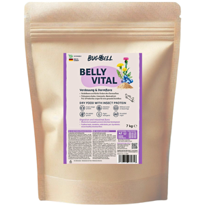 BugBell Belly Vital digestion et flore intestinale pour chien 7 kg pas cher