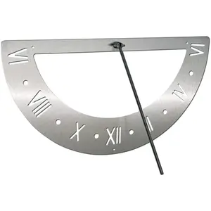 DanDiBo Cadran solaire en acier inoxydable pour le mur 70 cm Inoxydable 96206 ... pas cher