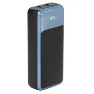 Comparateur de prix : Batterie externe RIVACASE POWERBANK VA1080 avec Smart OUTPUT - 30 000 mAh - Noir