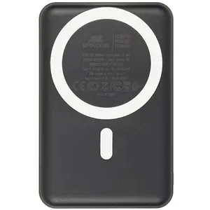 Bigben Powerbank VA2604 10000mAh Magsafe Chargement Sans Fil Qi 15 W Rivacase Noir pas cher