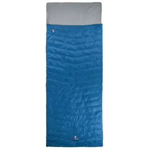 Grüezi Bag - Biopod Wolle Almhütte - Sac de couchage True Blue - Long pas cher