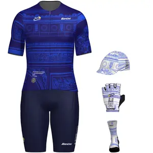 Santini Maxi-Set (5 pièces) TOUR DE FRANCE Arc de Triomphe 2025