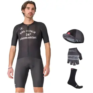 Castelli Maxi-Set (5 pièces) GIRO D'ITALIA Vintage Maglia Nera 3 pas cher