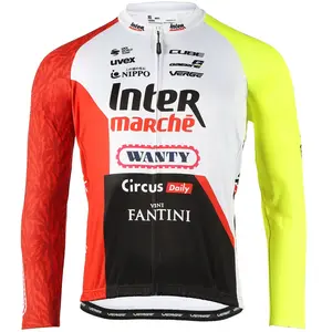 Verge Sport INTERMARCHÉ-WANTY Maillot manches longues 2025 pas cher