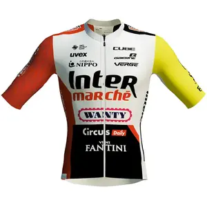 Verge Sport INTERMARCHÉ-WANTY Maillot manches courtes Race 2025 pas cher