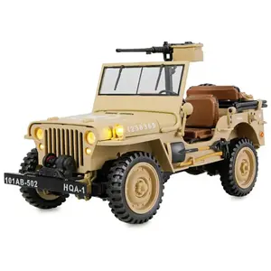 Comparateur de prix : Amewi Jeep Willys MB Scale Crawler 4WD 1 14 RTR sand 14+