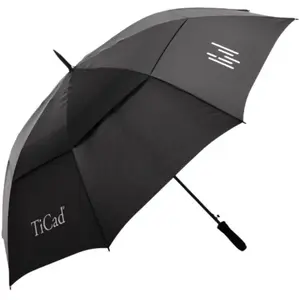 Parapluie TiCad Windbuster Noir 36x130 cm 505110Vendu parespace-golf