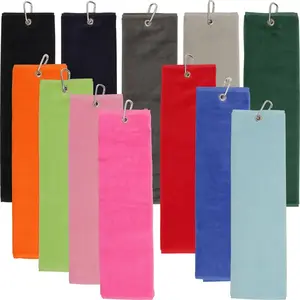 cbf moda moda Serviette de raquette avec mousqueton, royalVendu parall4golf