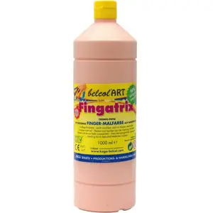 belcolART Peinture au doigt écologique Fingatrix 1000ml couleur chair