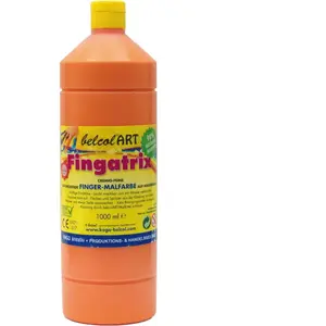 belcolART Peinture au doigt écologique Fingatrix 1000ml orange