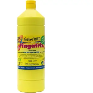 belcolART Peinture au doigt écologique Fingatrix 1000ml jauneVendu paravenue-des-jeux