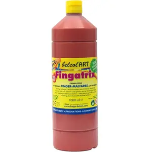 belcolART Peinture au doigt écologique Fingatrix 1000ml marronVendu paravenue-des-jeux