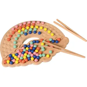 Eduplay Jeu de billes arc-en-ciel pas cher