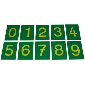 Eduplay Montessori Chiffres sur papier rugueux pas cher