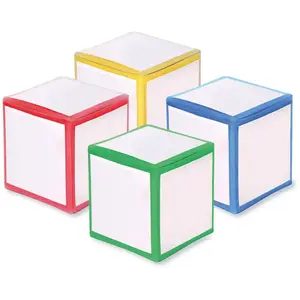 Eduplay Dé avec 6 pochettes 15,5 cm set de 4 pas cher