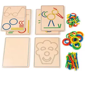 Eduplay Jeu - Anneaux et bâtons pas cher