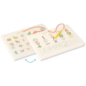 Eduplay Tableau magnétique d'écriture chiffres et lettres minuscules pas cher