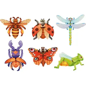 Puzzle magnétique iInsectes set de 6Vendu paravenue-des-jeux