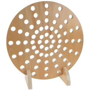 Eduplay Cadre perforé rond pour cylindres en acrylique pas cher