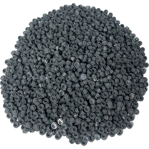 LEGO® 1x1 Plaques rondes Gris foncé - 4073 NOUVEAU ! Quantité 500x pas cher