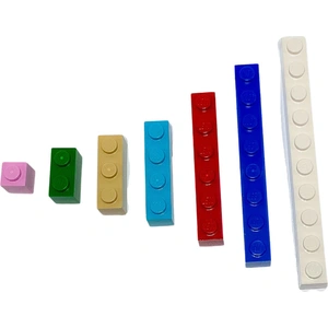 LEGO® Briques à une rangée de couleurs NOUVEAU  Quantité 1000x - Chaqu... pas cher