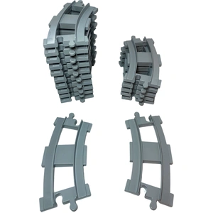 LEGO® DUPLO® Chemin de fer Courbe gris clair - 10882