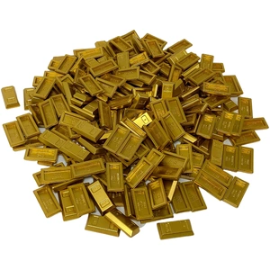 LEGO® 1x2 Lingot d'or métallique - 6294492 NOUVEAU ! Quantité 10xVendu parkaufland