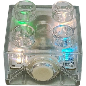 LEGO® DUPLO® 2x2 Brique à effet lumineux avec changement de couleur - ... pas cher