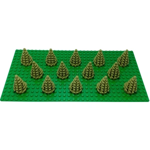 LEGO® Petit arbre Sapin Epicéa Vert olive - 2435 NOUVEAU ! Quantité 5x pas cher