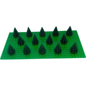 LEGO® Petit arbre Sapin Épicéa Vert foncé - 2435 NOUVEAU Quantité 50x