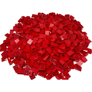 LEGO® 3x2 Tuiles Rouge pour toit - 3298 NOUVEAU Quantité 100x