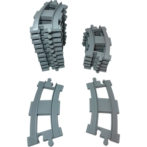 LEGO® DUPLO® Chemin de fer Courbe gris clair NOUVEAU ! Quantité 25x pas cher