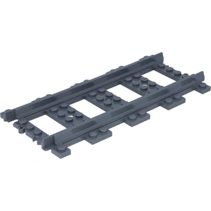 LEGO® City Rail de chemin de fer droit gris foncé - 53401 NOUVEAU  Qua...Vendu parkaufland