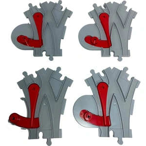 LEGO® DUPLO® Aiguillage de train gris clair NOUVEAU ! Quantité 5x pas cher
