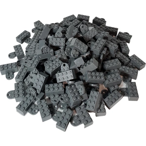 LEGO® 2x4 Pierre magnétique Aimant gris foncé - 74188c01 NOUVEAU Quant... pas cher