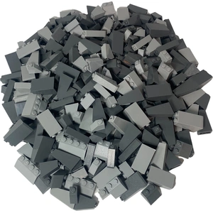 LEGO® MOC Tuiles Gris clair Gris foncé Mixte Construire montagne et ro... pas cher