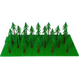 LEGO® MOC Conifère Sapin Epicéa Vert Pièces 50x pas cher