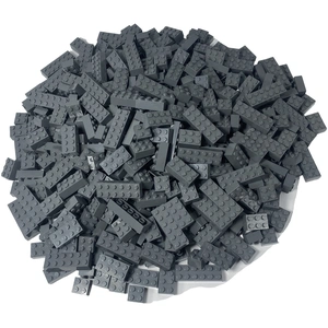 LEGO® Briques Gris foncé NOUVEAU Quantité 50x - Chaque mélange est co... pas cher