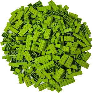 LEGO® Briques surélevées Citron vert NOUVEAU  Quantité 100x - Chaque m...Vendu parkaufland